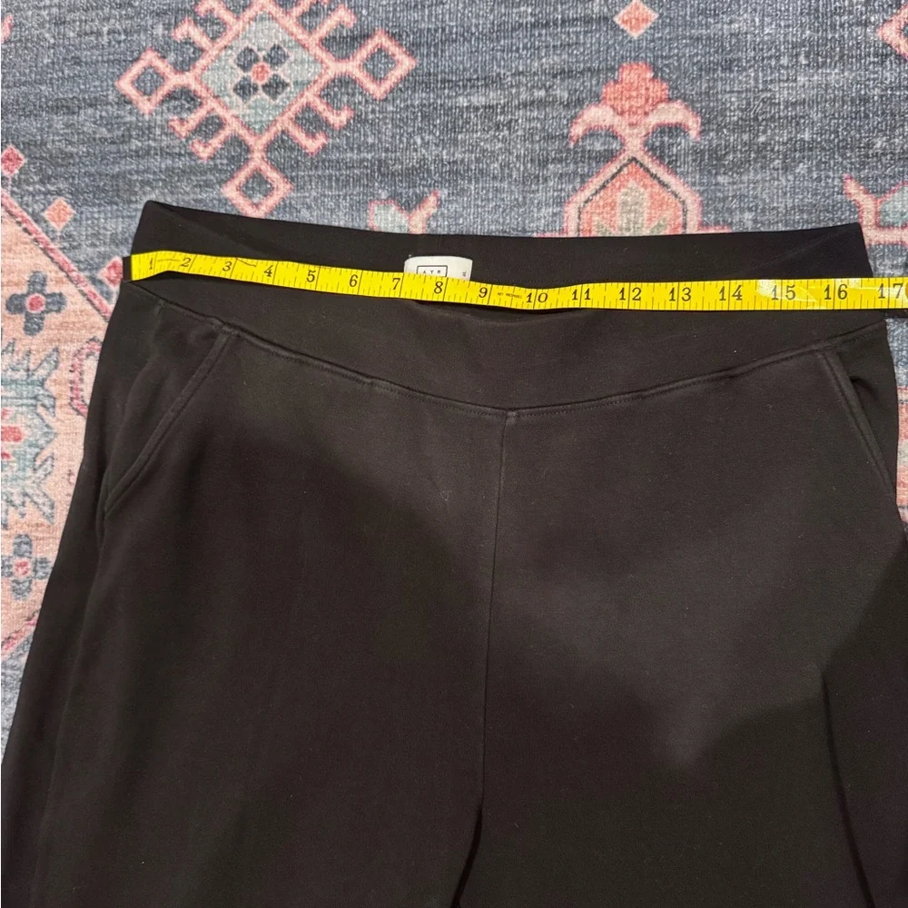 AYR High Hopes Black Wide Leg Women's Pants, XL (S and R Lengths Available) - Picture 8 of 13